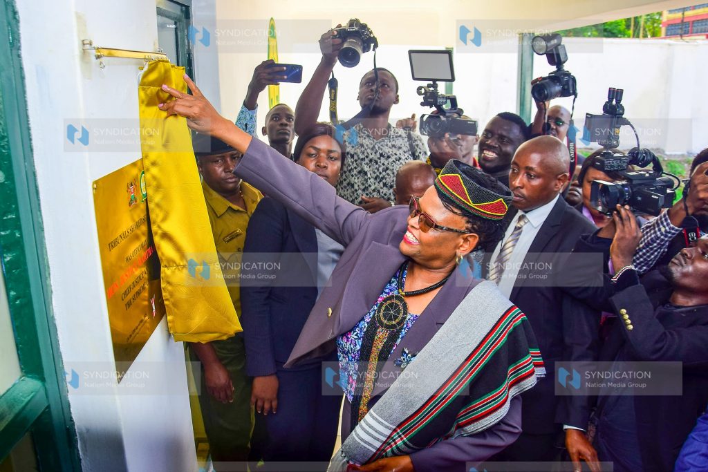 Hon Chief Justice and President of the Supreme Court of Kenya, Lady Justice Martha Koome