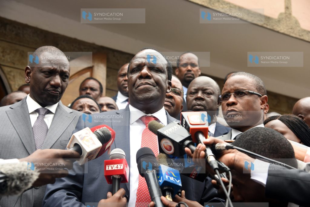 Council of Governors Chair Wycliffe Oparanya