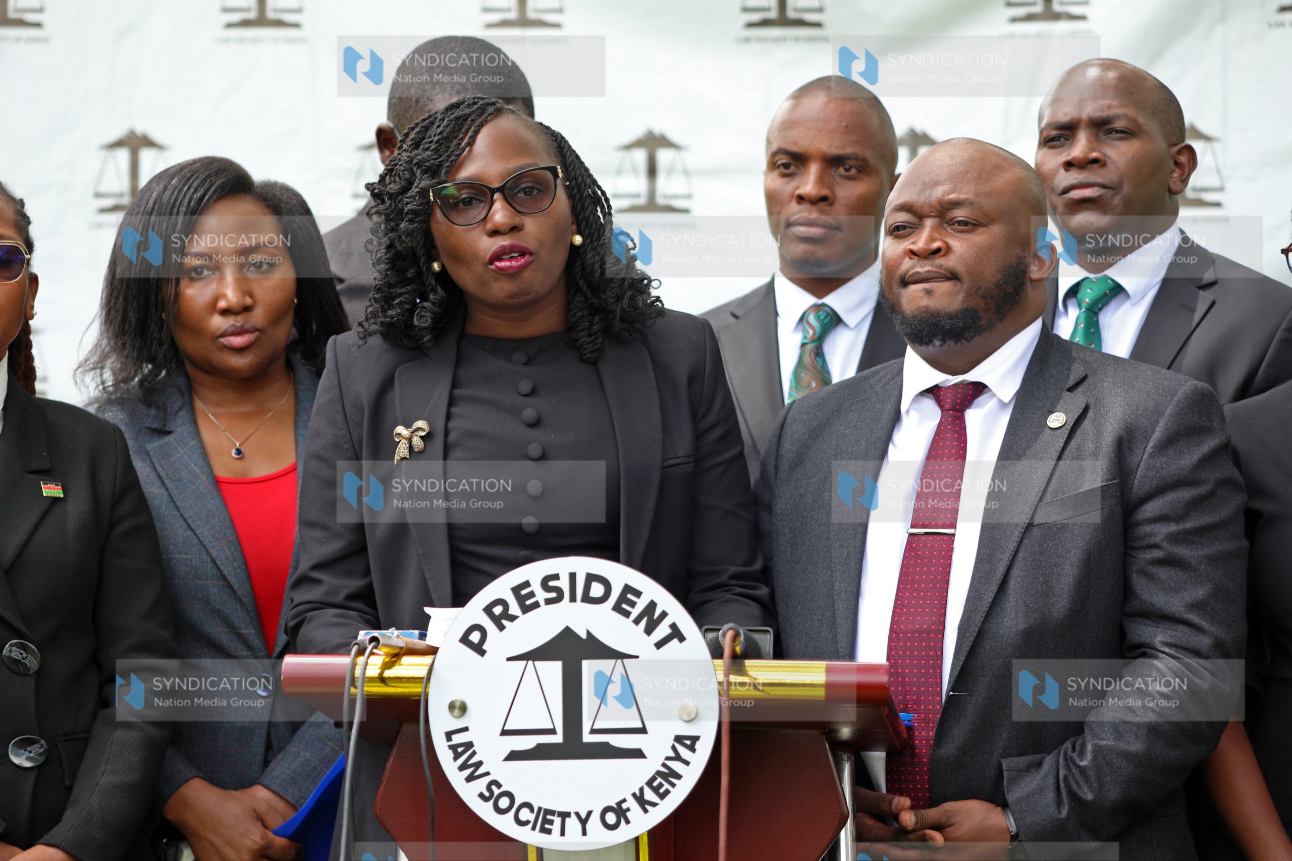 Law society of Kenya President Faith Odhiambo
