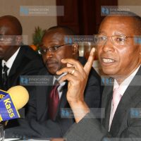 The newly appointed Justice and constitutional affairs minister Mutula Kilonzo