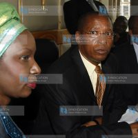 The minister for justice Mutula Kilonzo