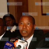 The minister for justice and constitutional affairs, Mutula Kilonzo