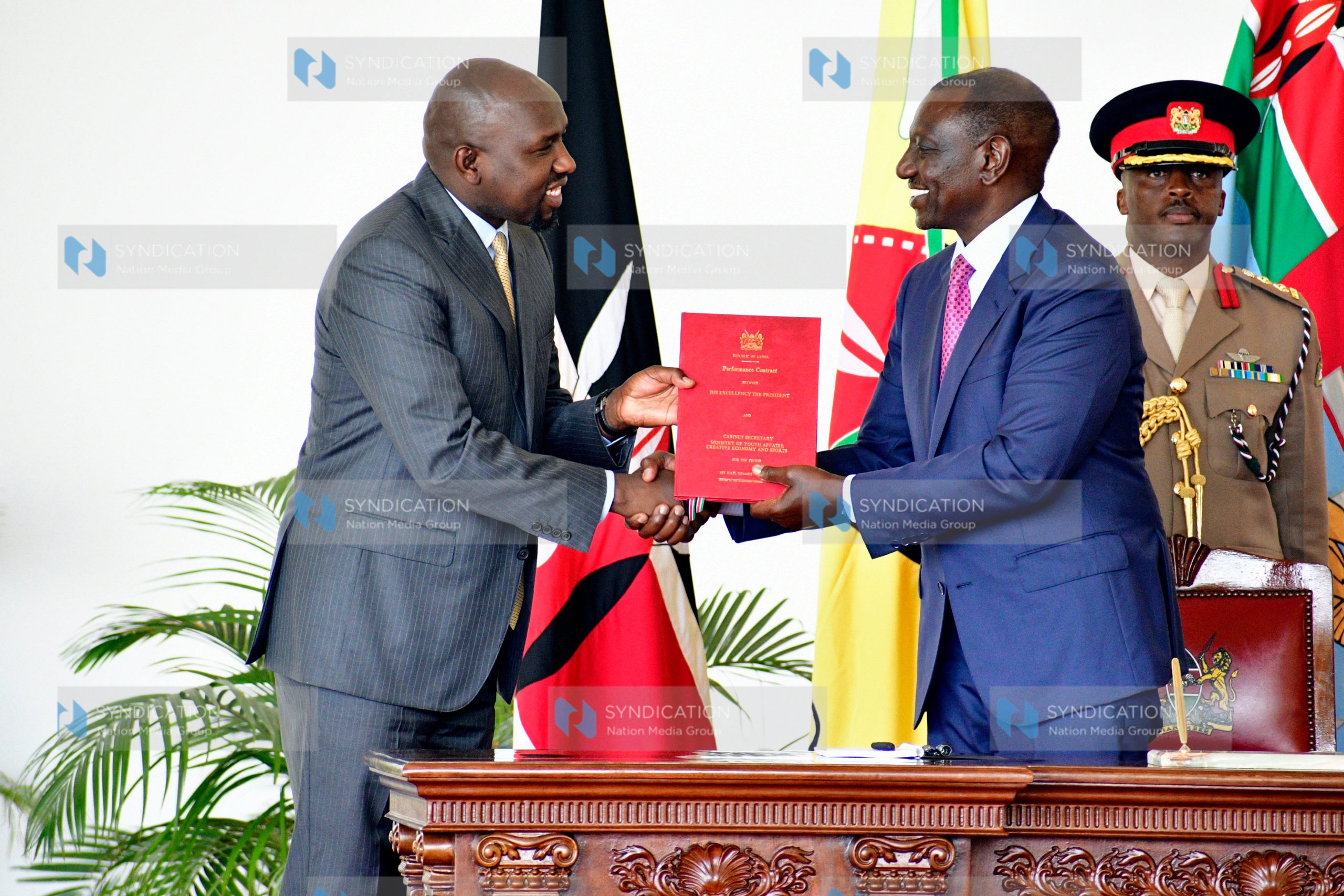 Official signing of the Ministerial Performance Contracts for the FY 2024/2025