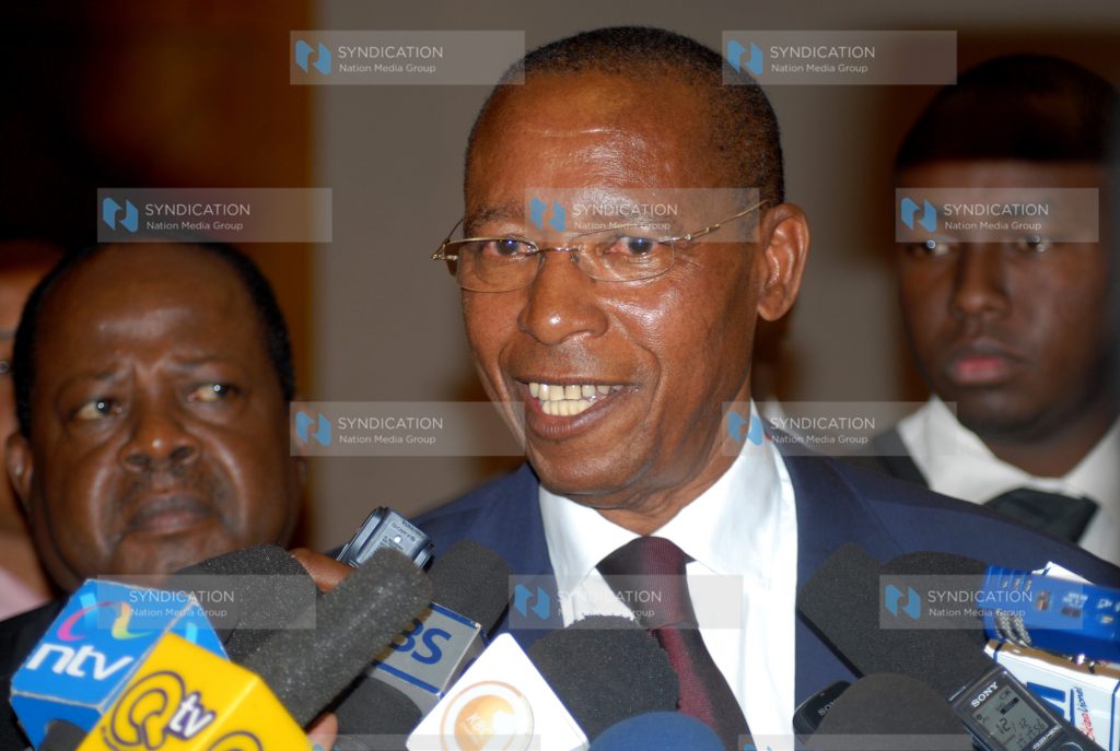 Education Minister Mutula Kilonzo