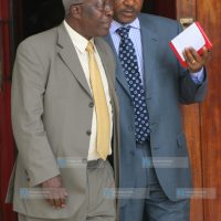 PNU members of parliament Sam Ongeri and Moses Watengula