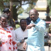 Kipchumba Murkomen tours the Huduma Centre in Nanyuki town
