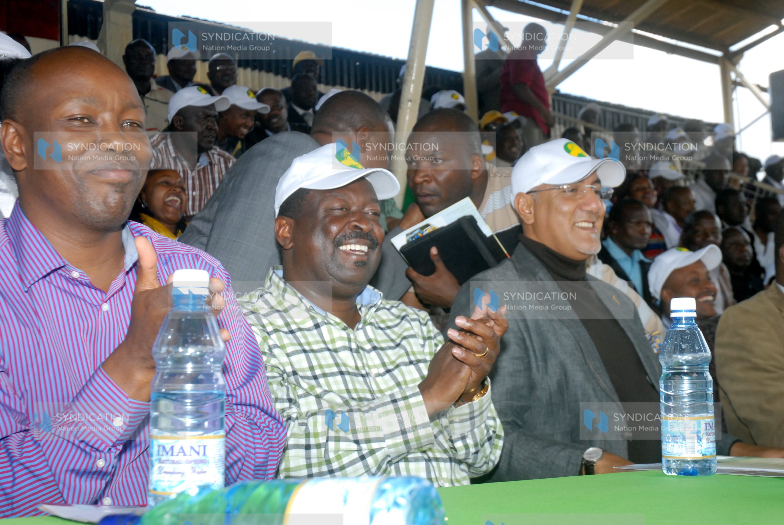A rally at Afraha Stadium in Nakuru