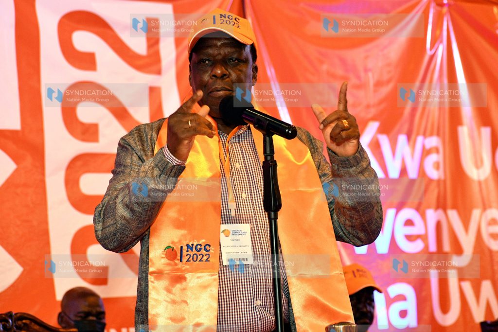 Kakamega County Governor Wycliffe Oparanya