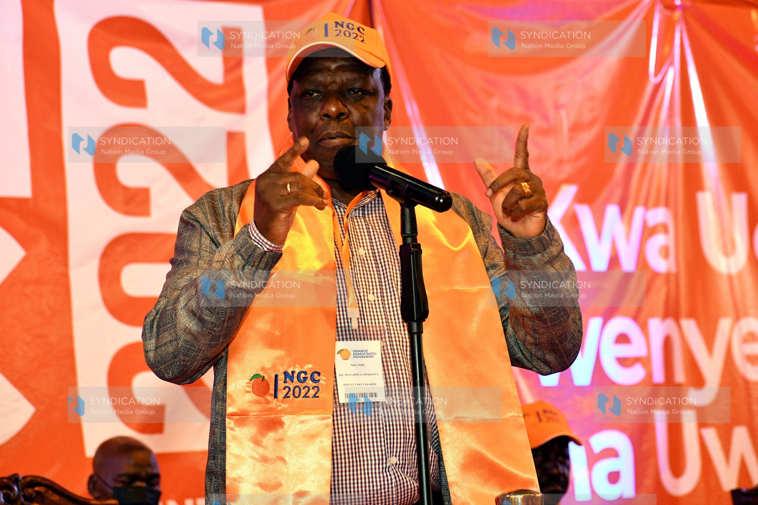 Kakamega County Governor Wycliffe Oparanya