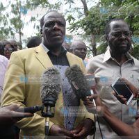 ODM Deputy Party Leader Wycliffe Oparanya and Kisumu Governor Prof Anyang’ Nyong’o