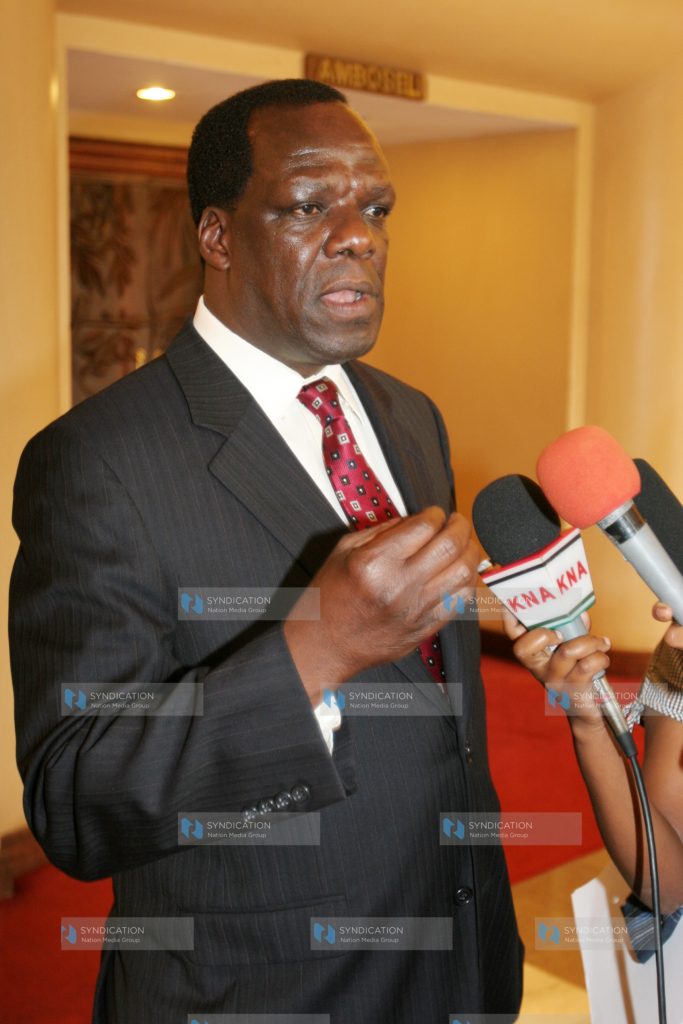 Minister for Planning Wycliffe Oparanya
