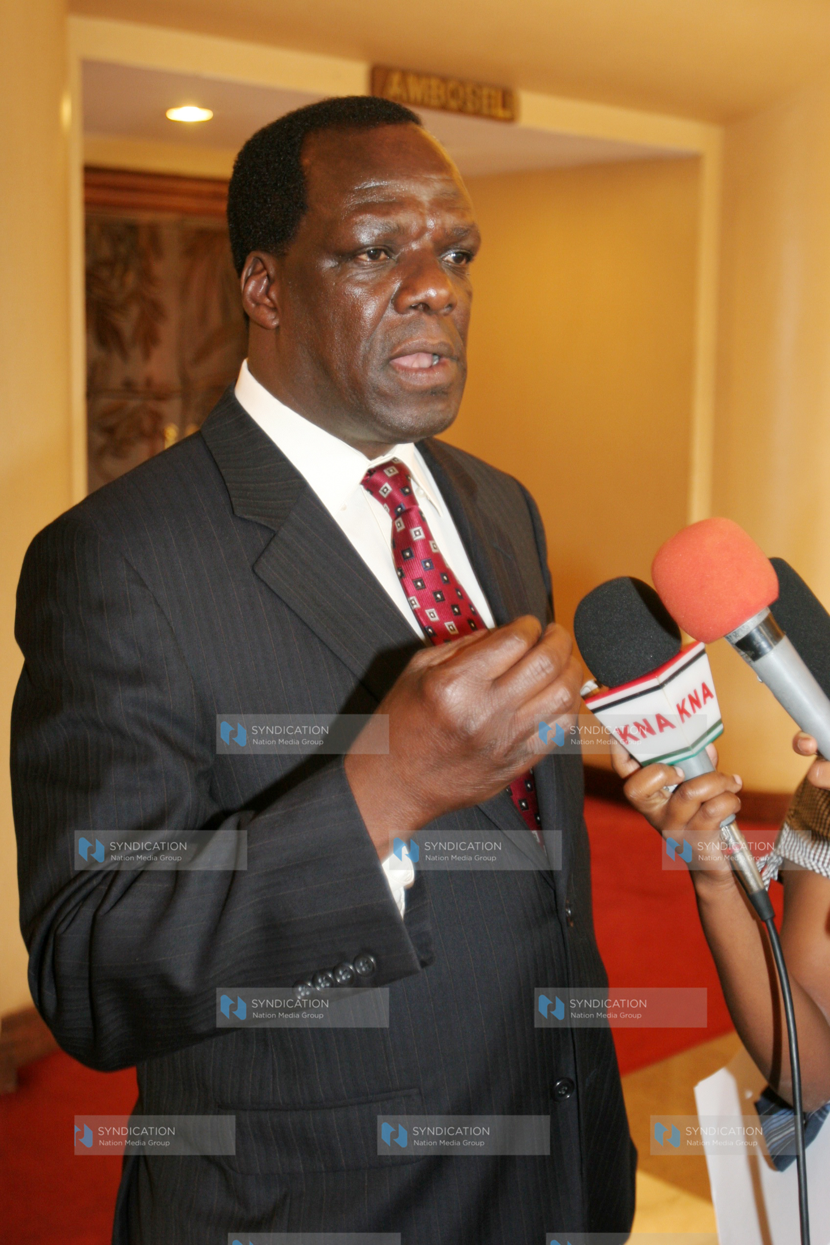 Minister for Planning Wycliffe Oparanya