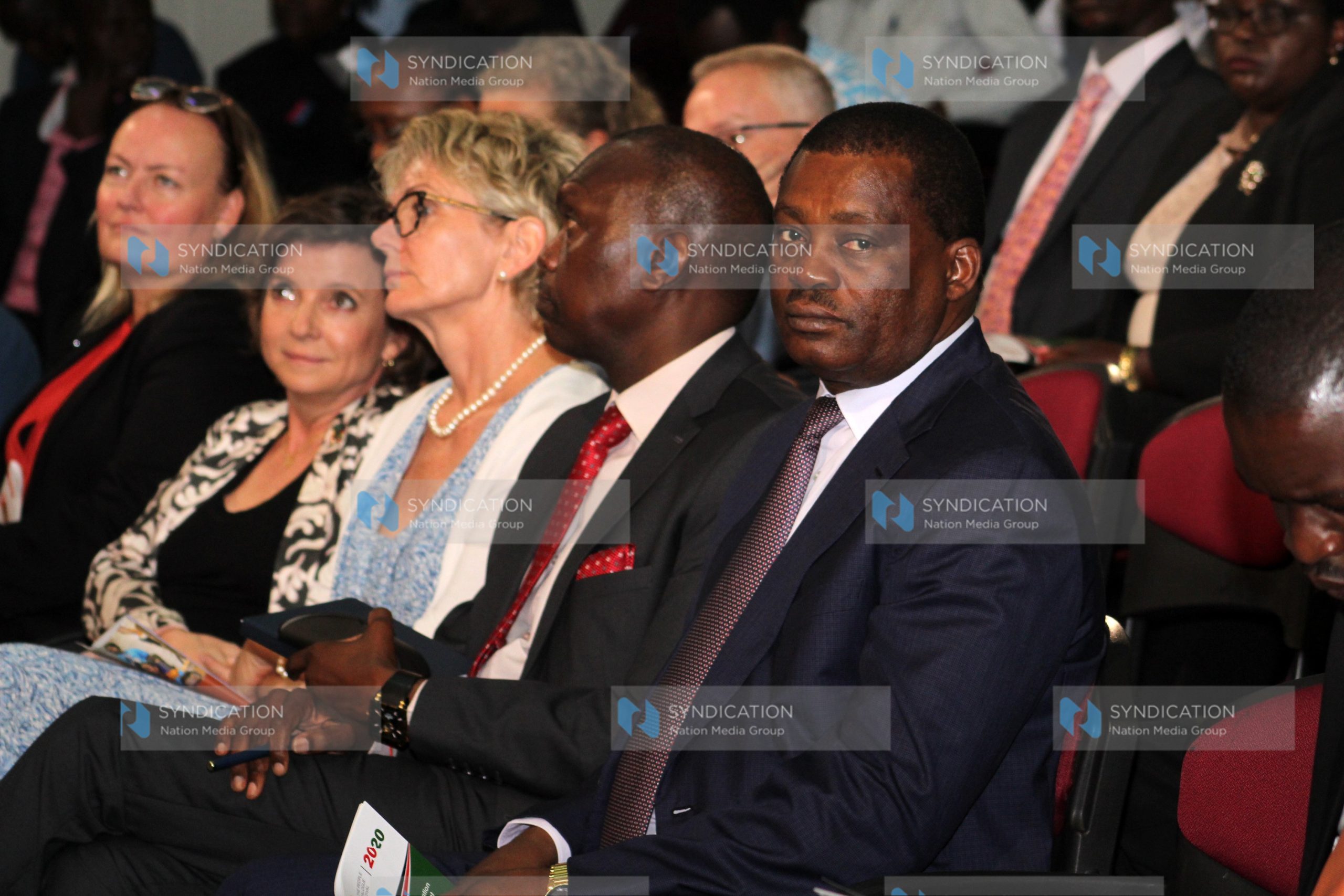 Speaker of the National Assembly Justin Muturi during the Peoples Dialogue Festival (PDF)