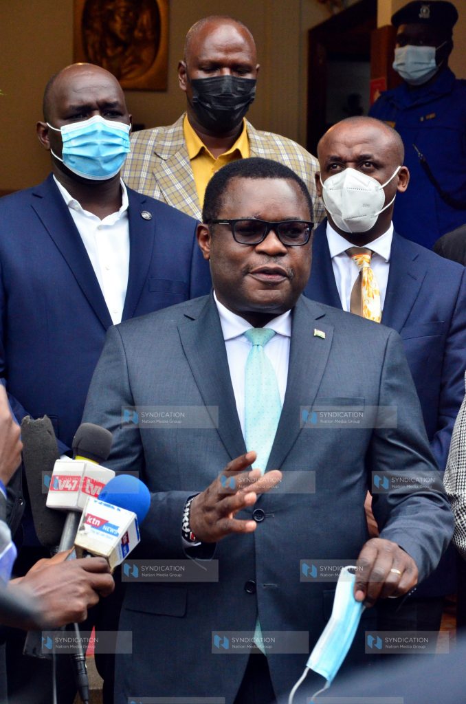 Speaker of the Senate Kenneth Lusaka