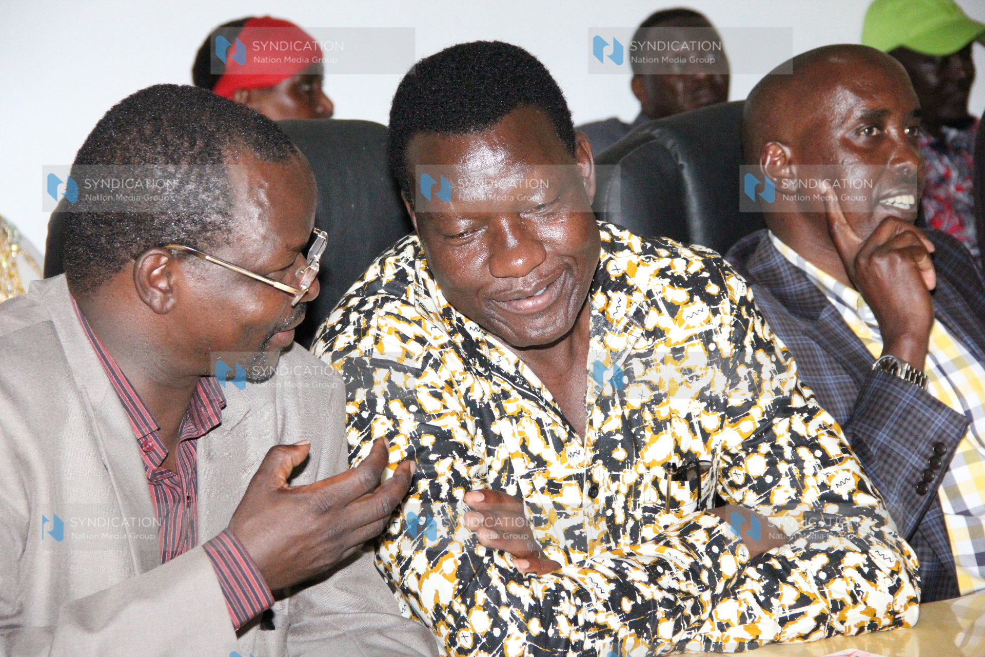 Meeting at Turkwel in Pokot County