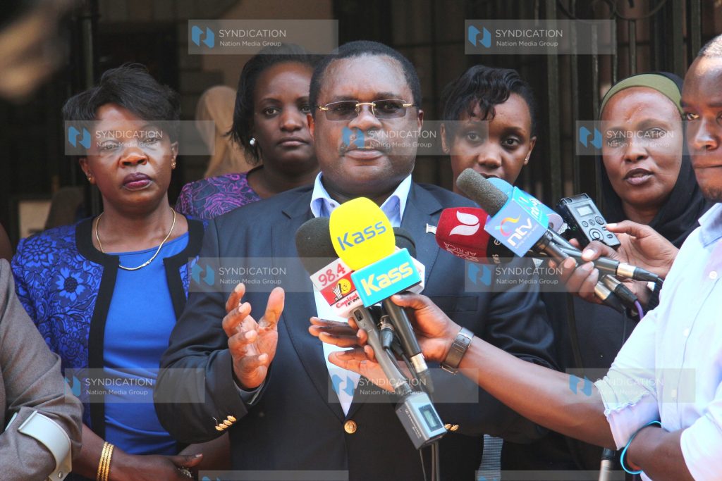 Speaker to the Senate Kenneth Makelo Lusaka