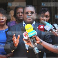 Speaker to the Senate Kenneth Makelo Lusaka