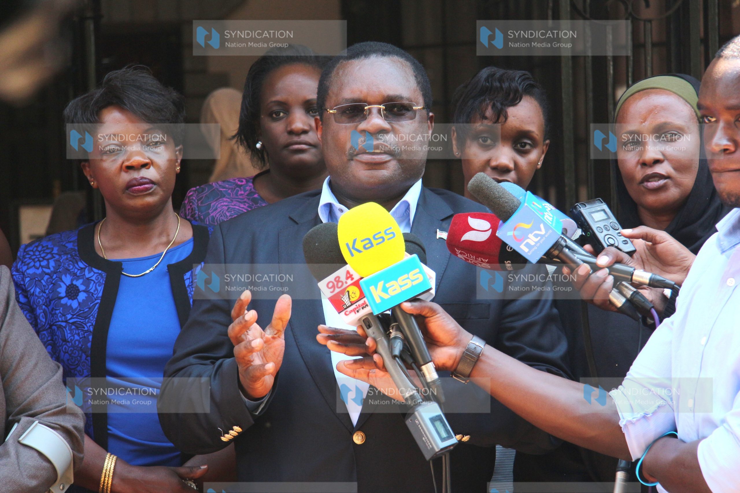 Speaker to the Senate Kenneth Makelo Lusaka