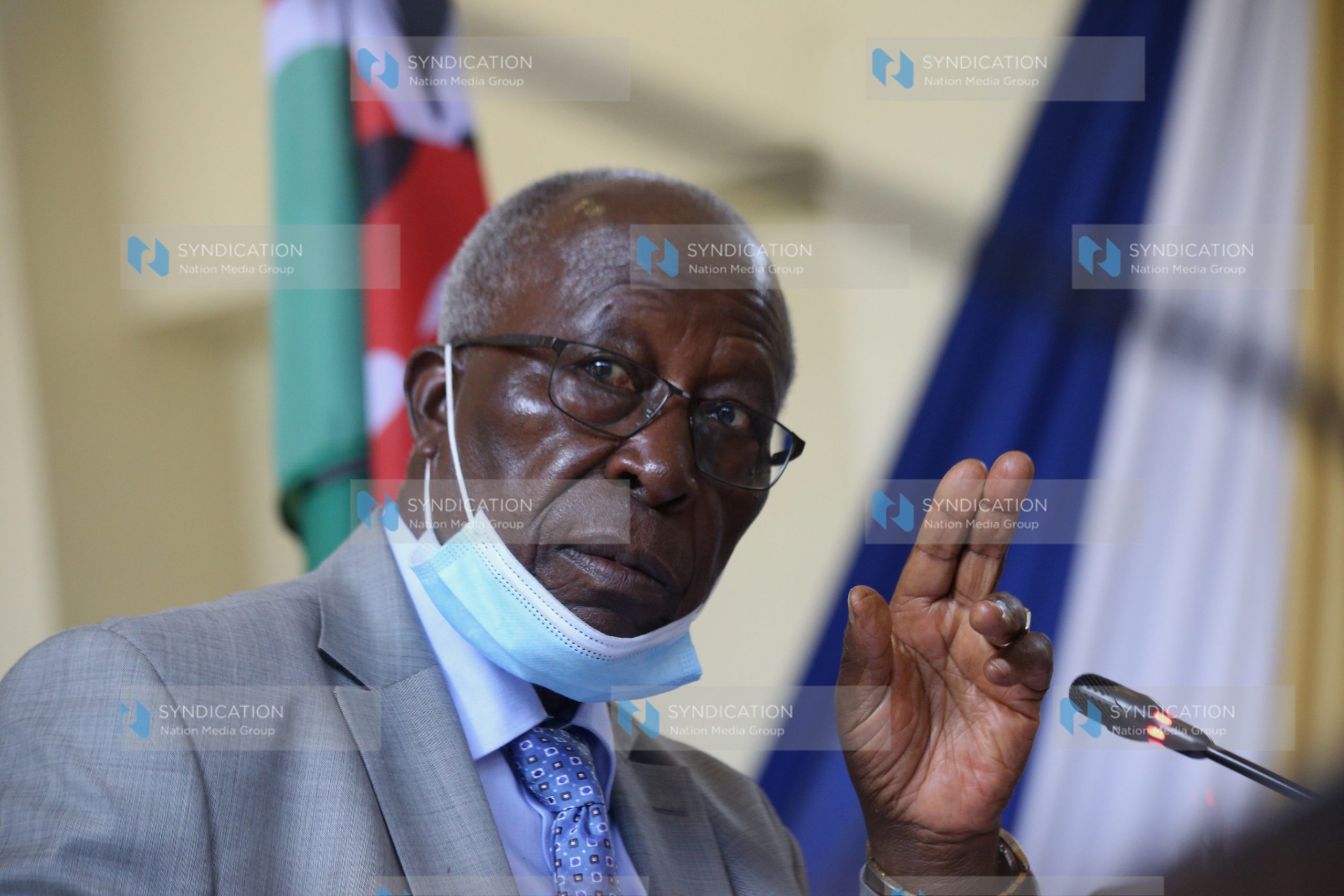 Senate County Public Accounts and Investment committee chairperson Senator Sam Ongeri