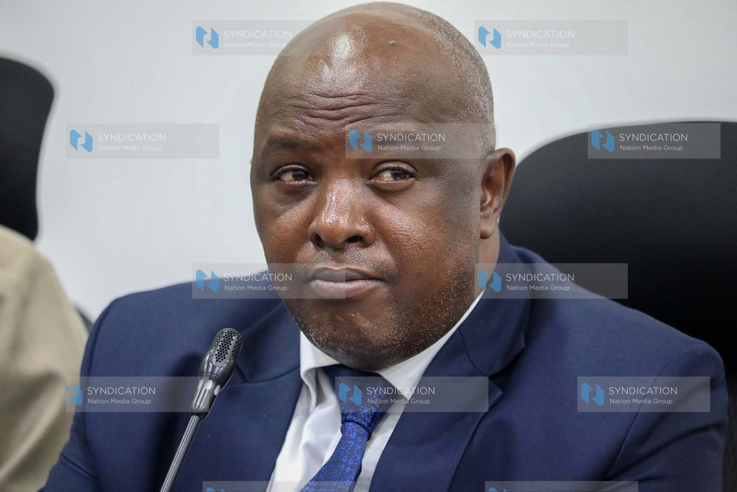 Vihiga Senator Godfrey Osotsi and a member of the Senate Committee on National Security