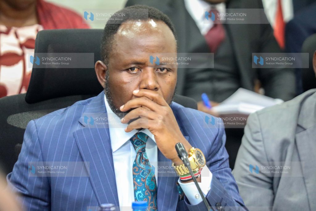 Trans Nzoia County Governor George Natembeya