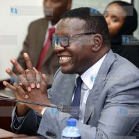 Davis Chirchir before the Senate Committee on Roads