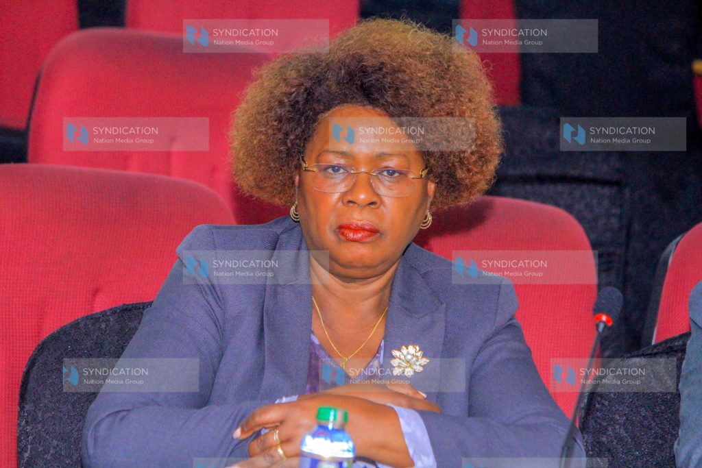 Cabinet Secretary for Water, Sanitation and Irrigation Alice Muthoni Wahome