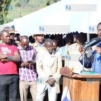 PNU party leader Peter Munya addresses teachers from Tigania East and West sub-counties