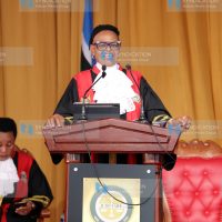 Chief Justice Martha Koome gives her remarks during presiding