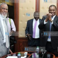 The BBI team was at Parliament to receive views from the Speaker