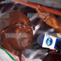 Education minister prof Sam Ongeri addressing the secondary school heads