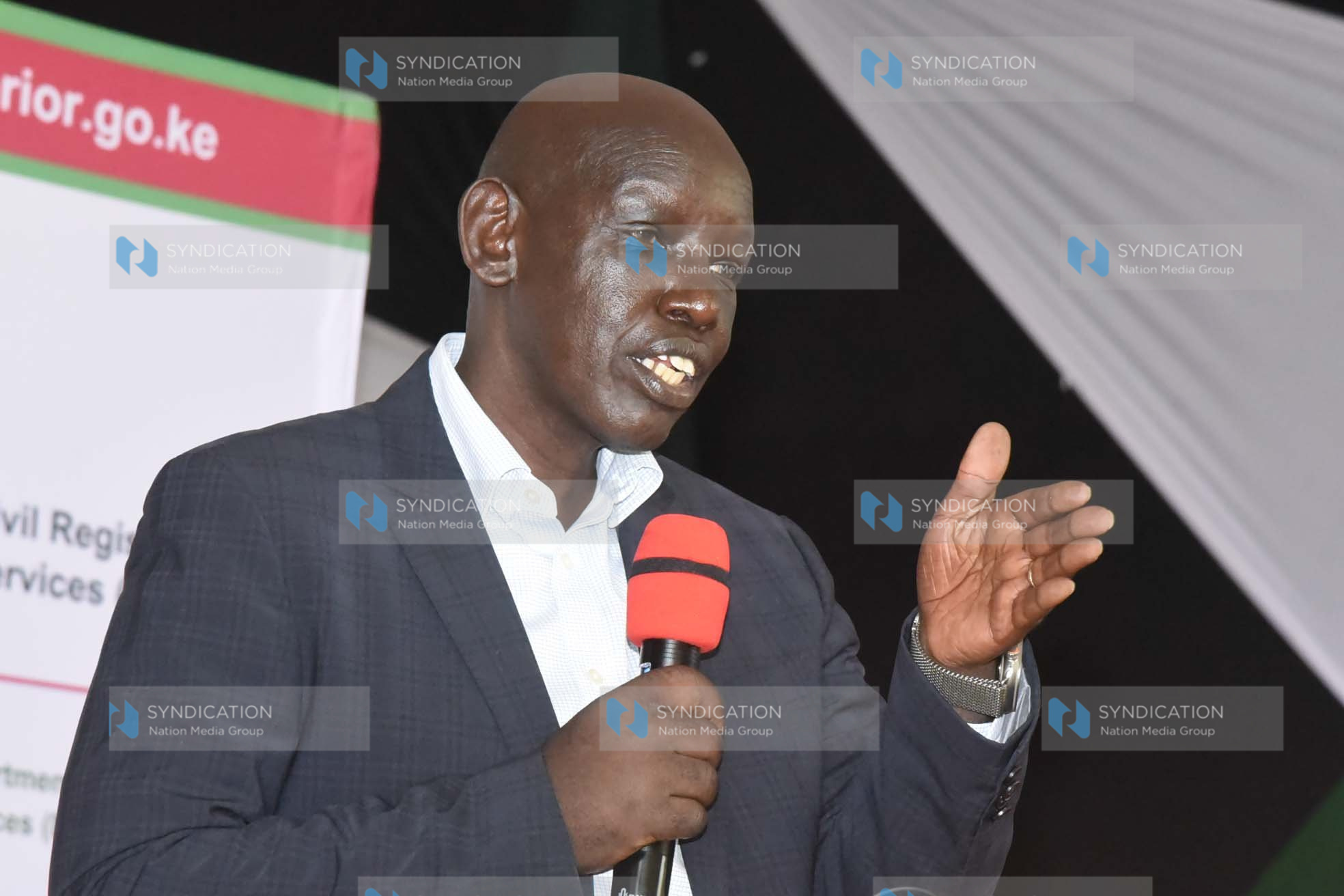Immigration Principal Secretary Dr. Belio Kipsang