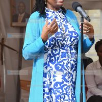 Chief Justice Martha Koome, during her visit at Eldoret Law Courts