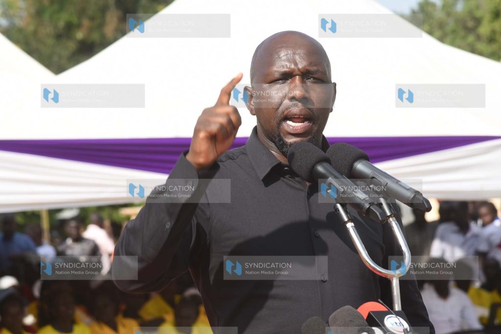 Interior Cabinet Secretary Kipchumba Murkomen
