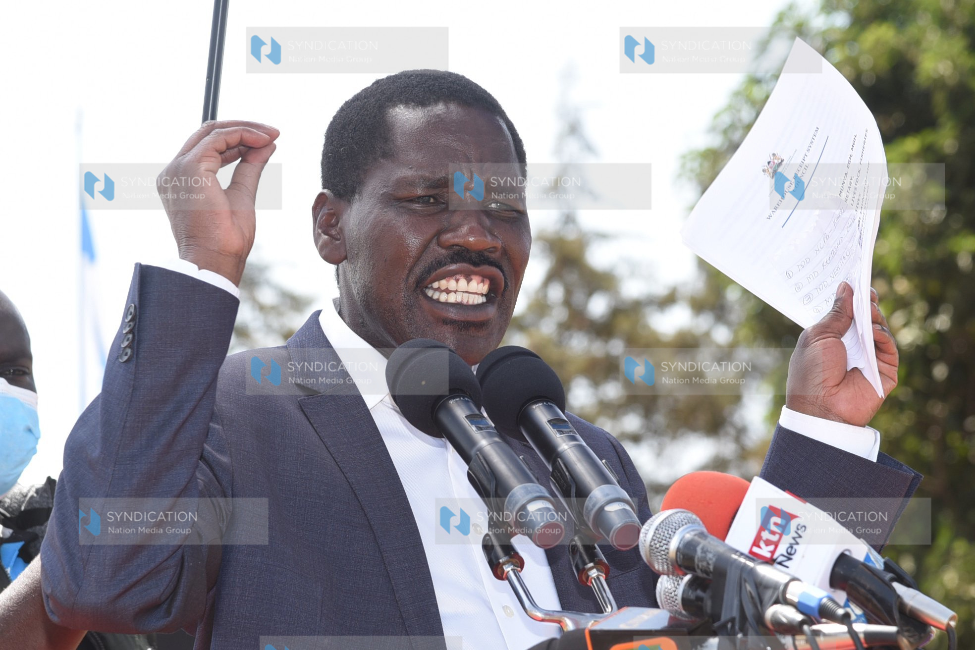 Agriculture Cabinet Secretary Peter Munya