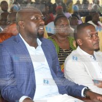 Interior Cabinet Secretary Kipchumba Murkomen and Trans Nzoia Senator Allan Chesang
