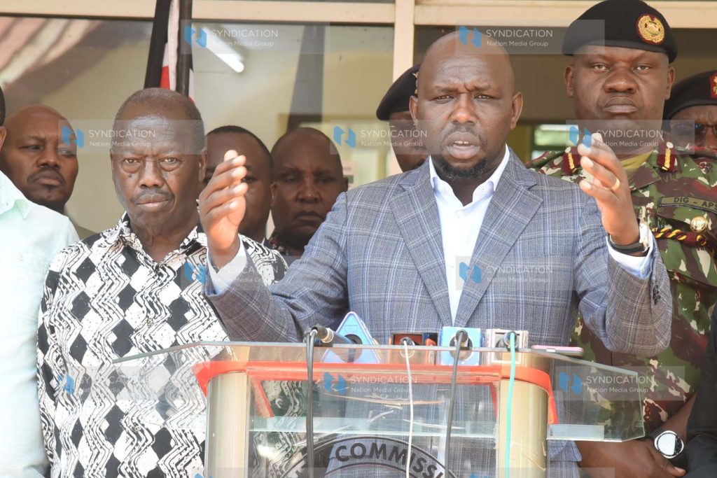 Interior Cabinet Secretary Kipchumba Murkomen