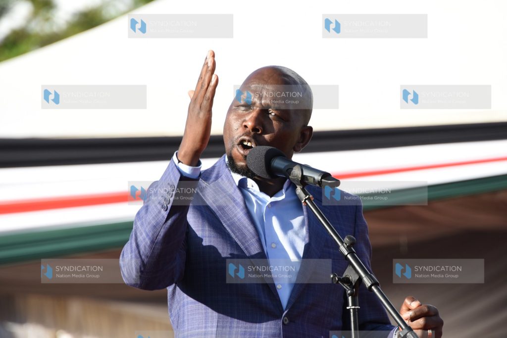 Roads and Transport Cabinet Secretary Kipchumba Murkomen
