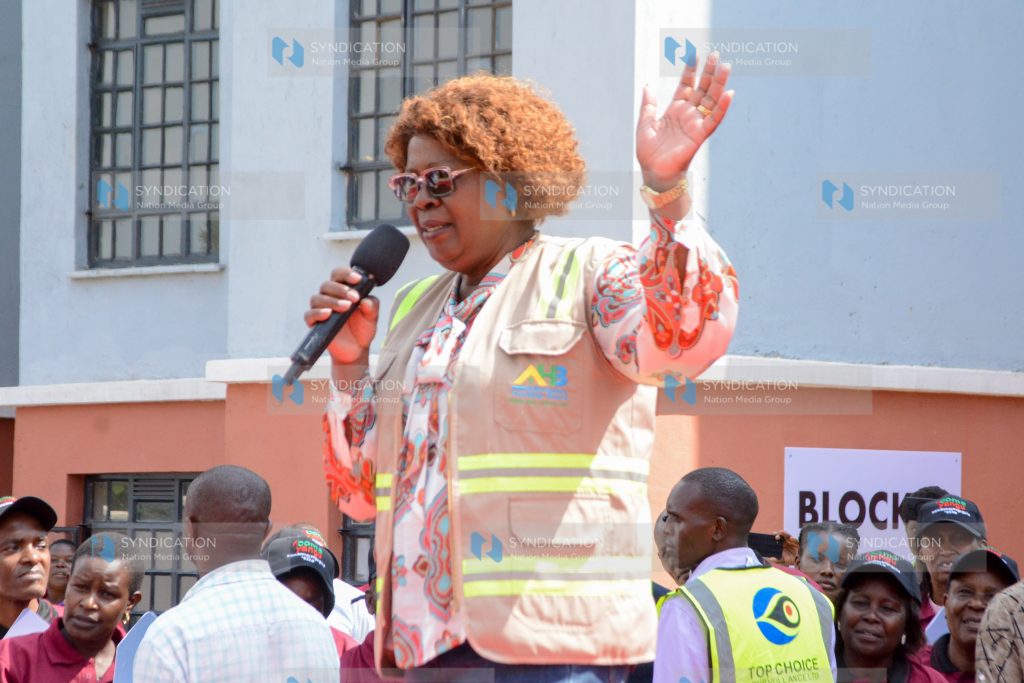 Alice Wahome, Cabinet Secretary for Lands, Public Works, Housing and Urban Development