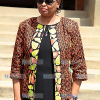 Chief Justice Martha Koome during swearing in of Morris Kimuli