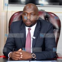 Kipchumba Murkomen addressing journalists