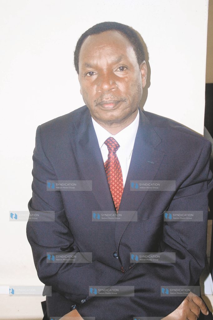 Former Industrialisation minister Henry Kosgey is in court yesterday