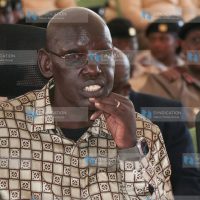 Immigration PS Belio Kipsang attends a sensitization forum