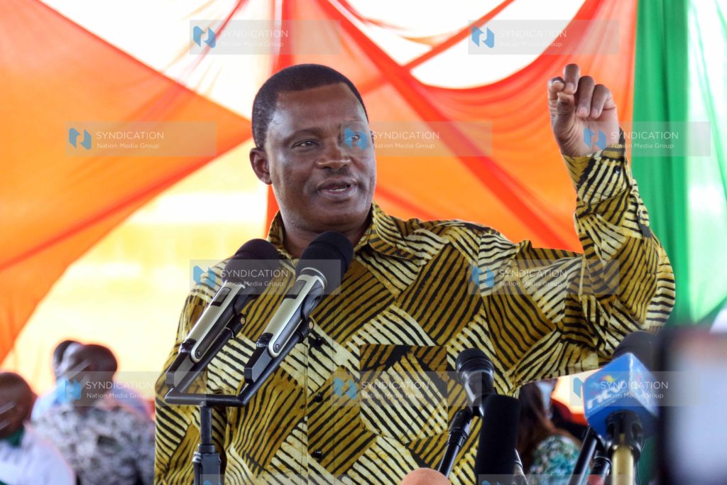 The National Assembly Speaker Justin Muturi