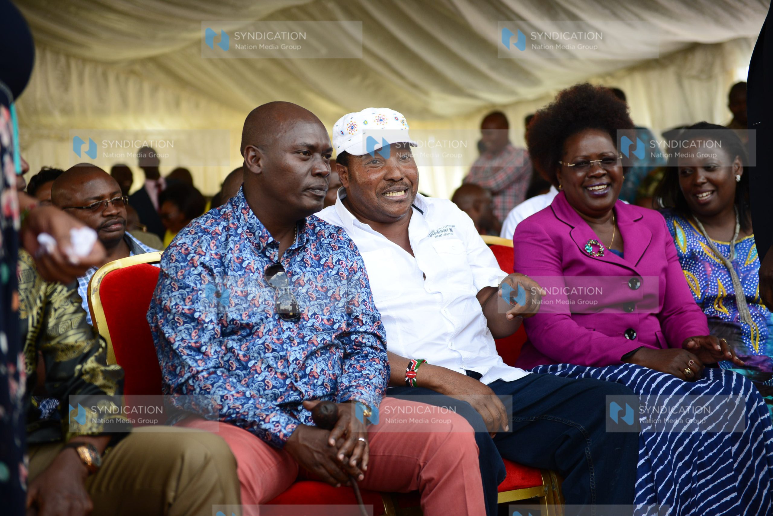 Kiambu Governor William Kabogo and Kabete MP Ferdinand Waititu