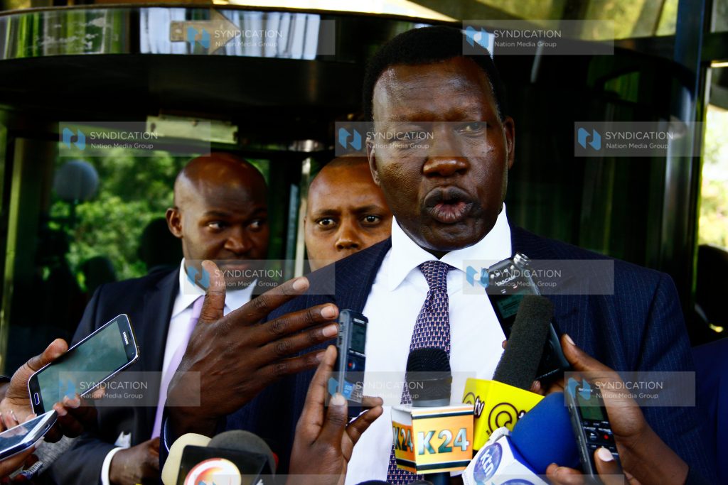 Energy Cabinet Secretary Davis Chirchir