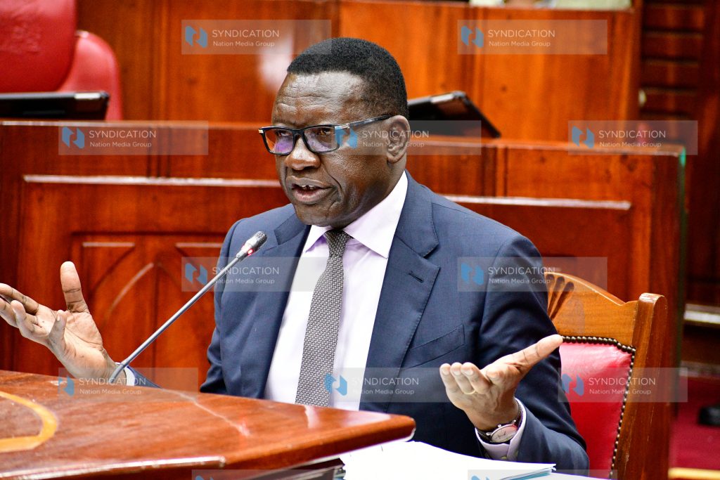 CS Nominee for Ministry of Roads and Transport Davis Chirchir