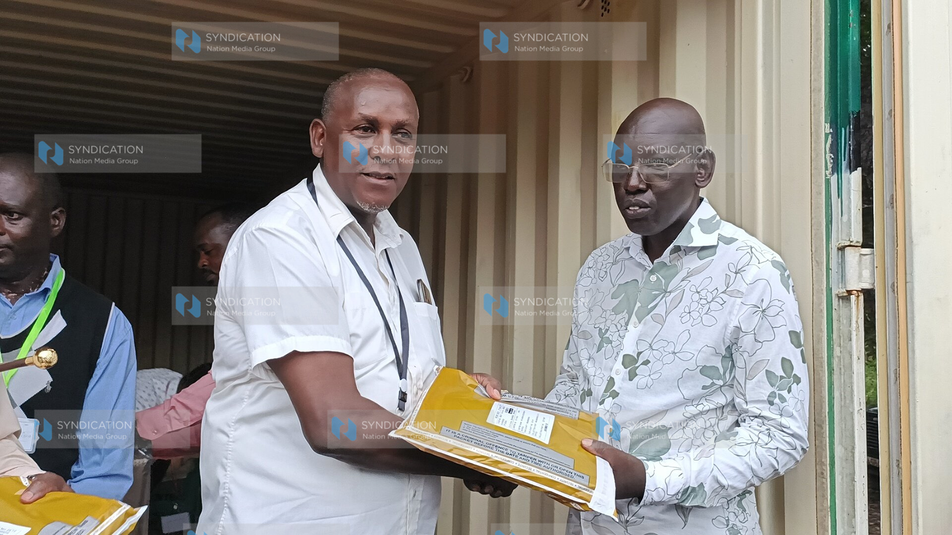 A centre manager receives examination papers for Business Studies