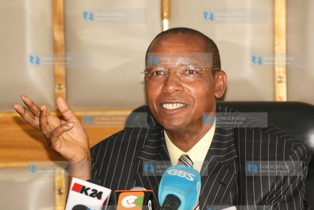 Minister for Justice and Constitutional Affairs Mutula Kilonzo