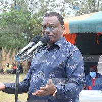 Democratic Party presidential candidate Justin Muturi